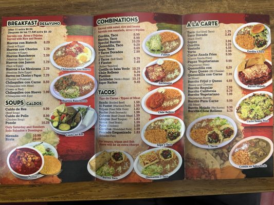 Menu photo 7 Taco Sinaloa Torrance, CA