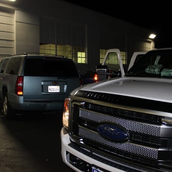 Damerow Ford - Just time to move all of stuff into the new toy~!it was 9PM and so cold but Larry was staying with us... Thank you, Larry! - Car Dealers Near Me - Beaverton, Oregon