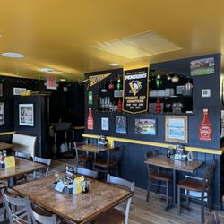 Large Plain Pizza and Pints - Inside