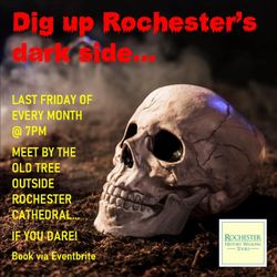 Rochester History Walking Tours - One of our most popular tours: the monthly 'ROCHESTER SPOOKY TOUR'!