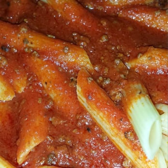 Casa Calabria - Penne with meat sauce - Pizza Near Me - Marquette, Michigan Casa Calabria - Penne with meat sauce - Pizza Near Me - Marquette, Michigan