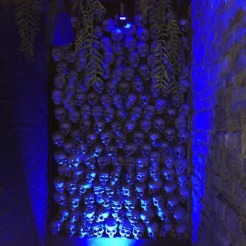 Three Dots and A Dash - Don't be scared off by the skulls - Asian Fusion Near Me - Chicago, Illinois Three Dots and A Dash - Don't be scared off by the skulls - Asian Fusion Near Me - Chicago, Illinois