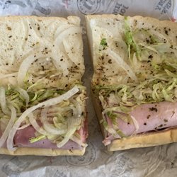 Jimmy John's - Inside of an Italian Night Club sub sans tomatoes, mayo, and cheese