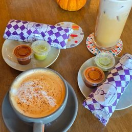 Homecoming hot and cold with landman breakfast tacos
