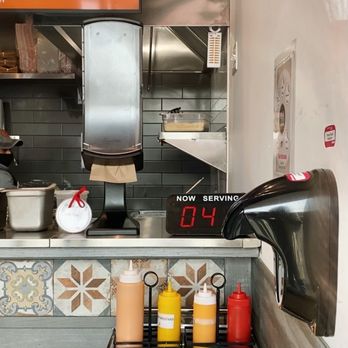Jongro Rice Hotdog - Sauce Area - Hot Dogs Near Me - Flushing, New York Jongro Rice Hotdog - Sauce Area - Hot Dogs Near Me - Flushing, New York