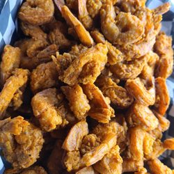 Mama's Garden - Catering, half tray of fried Shrimp