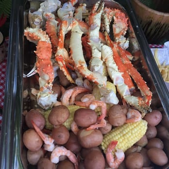 One Ocean Seafood - crab legs, potatoes, and corn - Food Delivery Services Near Me - San Francisco, California One Ocean Seafood - crab legs, potatoes, and corn - Food Delivery Services Near Me - San Francisco, California