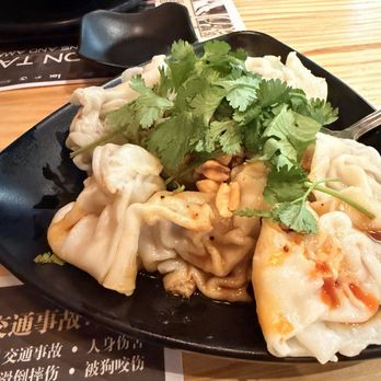 Mama Lu's Dumpling House - 14. SPICY WONTON - Dim Sum Near Me - Tustin, California Mama Lu's Dumpling House - 14. SPICY WONTON - Dim Sum Near Me - Tustin, California