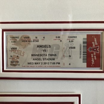 The Creative Play - No hitter ticket stub - Hobby Shops Near Me - Costa Mesa, California