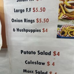 Some of their specials. Carlos, at this location is Very Cool & Friendly.
