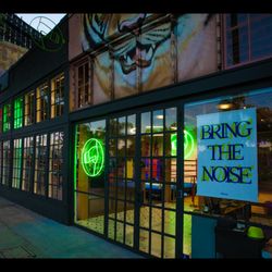 The Outsider Boxing - Facade at Night