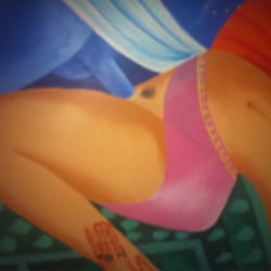 Lazybones Lounge - X rated Ceiling mural