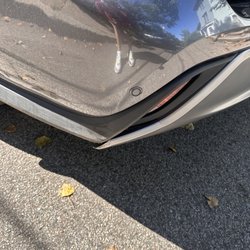 Susi Auto Body - Cracked the bottom back sensor and light stop working
