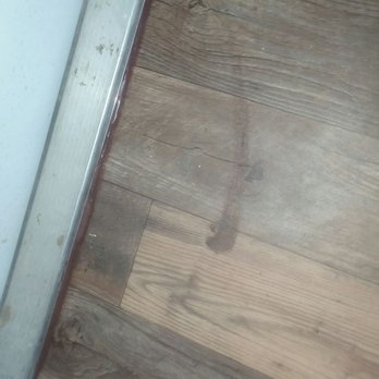 Carpet Man Flooring -Jacksonville - Unnecessary and sloppy. Note the smear. One of several. - Flooring Near Me - Jacksonville, Florida