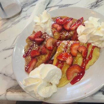 Kraves Pizza & Restaurant - Sweet Morning Crepes (Your choice of strawberry or banana with whipped cream & powdered sugar or chocolate syrup) - Italian Near Me - Denville, New Jersey Kraves Pizza & Restaurant - Sweet Morning Crepes (Your choice of strawberry or banana with whipped cream & powdered sugar or chocolate syrup) - Italian Near Me - Denville, New Jersey