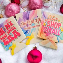 Stay Wild Gifts - Customized coozies.