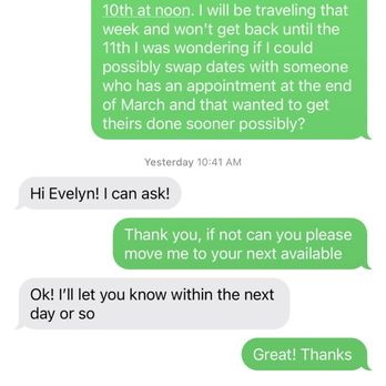 Arch Envy Studio - Text messages - Permanent Makeup Near Me - Bethesda, Maryland