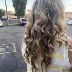 Vertigo Salon - Curls and new color! But curls!