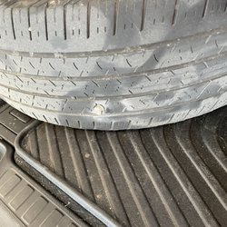 Bo's Shop & towing - Tire flat due to bolt in tire