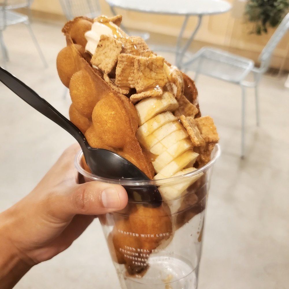 Iceskimo - Snickerdoodle Bubble Waffle - Desserts Near Me - Chula Vista, California Iceskimo - Snickerdoodle Bubble Waffle - Desserts Near Me - Chula Vista, California