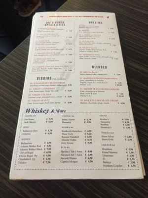 Menu photo 2 Joe Champs Cologne, NW