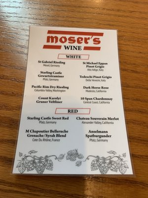 Menu photo 1 Moser's Austrian Cafe New Carlisle, IN