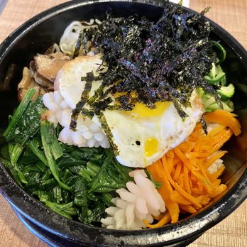K-Noodle - Stone Pot Seafood Bibimbap - Korean Near Me - Burlingame, California K-Noodle - Stone Pot Seafood Bibimbap - Korean Near Me - Burlingame, California