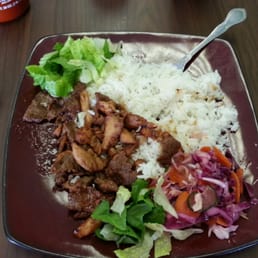 Asian bbq. I was so excited to eat it, that I forgot to take the picture when she brought it out. There's a few bites missing :) Asian bbq. I was so excited to eat it, that I forgot to take the picture when she brought it out. There's a few bites missing :)