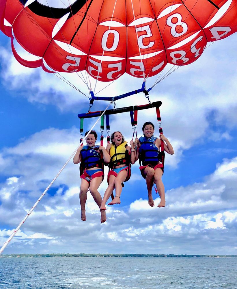 Pompano Joe's Parasail Destin Logo