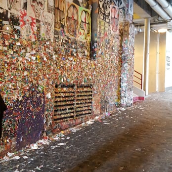 The Gum Wall - Local Flavor Near Me - Seattle, Washington