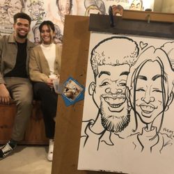 Caricature Artist for Party Entertainment Idea: Caricatures in San Antonio