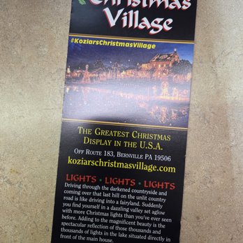 Koziar's Christmas Village - Gift Shops Near Me - Bernville, Pennsylvania Koziar's Christmas Village - Gift Shops Near Me - Bernville, Pennsylvania