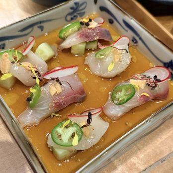 Sushi Hil - Hamachi crudo - Japanese Near Me - Vancouver, British Columbia Sushi Hil - Hamachi crudo - Japanese Near Me - Vancouver, British Columbia
