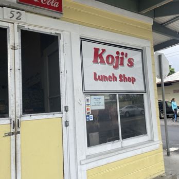 Kojis Bento Box - Frontage of Koji's Bento - Hilo, Hawai'i - Japanese Near Me - Hilo, Hawaii