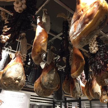 Eataly Boston - Hams hanging on the ceiling - Pizza Near Me - Boston, Massachusetts Eataly Boston - Hams hanging on the ceiling - Pizza Near Me - Boston, Massachusetts