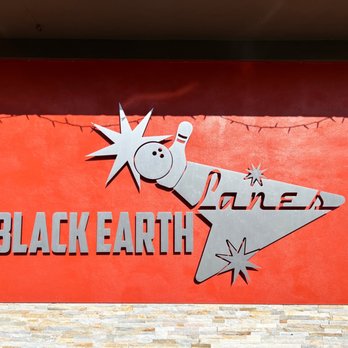 Black Earth Lanes - a sign for a bowling alley - Bowling Near Me - Black Earth, Wisconsin