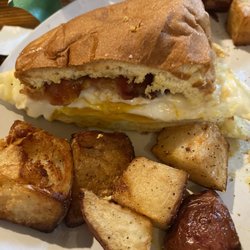 Thunderhead Lodge - Bacon egg & cheese Breakfast sandwich. Amazing!!!!