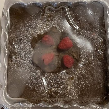 Joyful Culinary Creations - Gluten and dairy free brownies with chocolate ganache and fresh raspberries. - Personal Chefs Near Me
