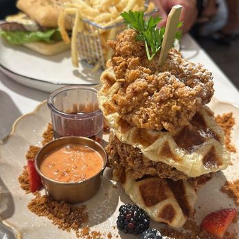 Taste & Glory - Chicken Croffle and rib eye sandwich - Breakfast & Brunch Near Me - San Mateo, California Taste & Glory - Chicken Croffle and rib eye sandwich - Breakfast & Brunch Near Me - San Mateo, California