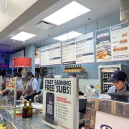 customers at the counter customers at the counter