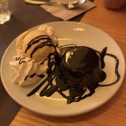 Bell e Buon - Some kind of lava cake and ice cream. So delicious and not too sweet.