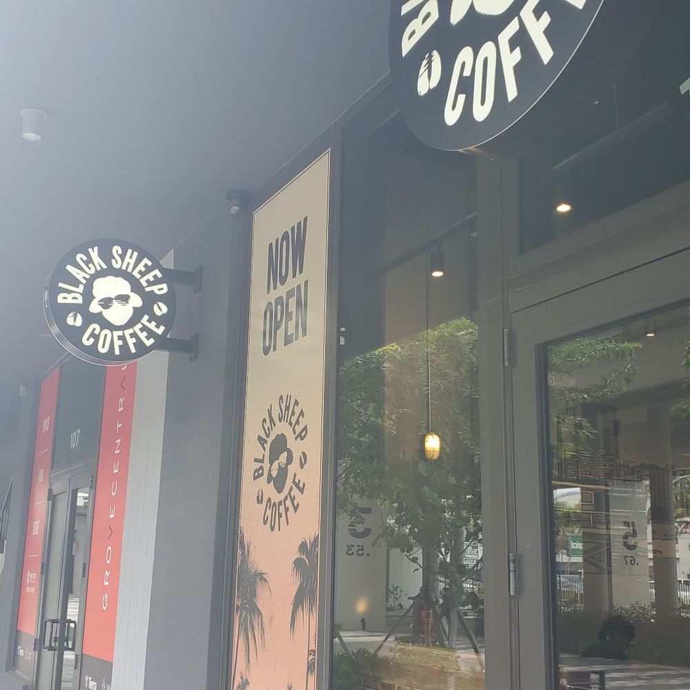 Black Sheep Coffee - Outside - Coffee & Tea Near Me - Miami, Florida
