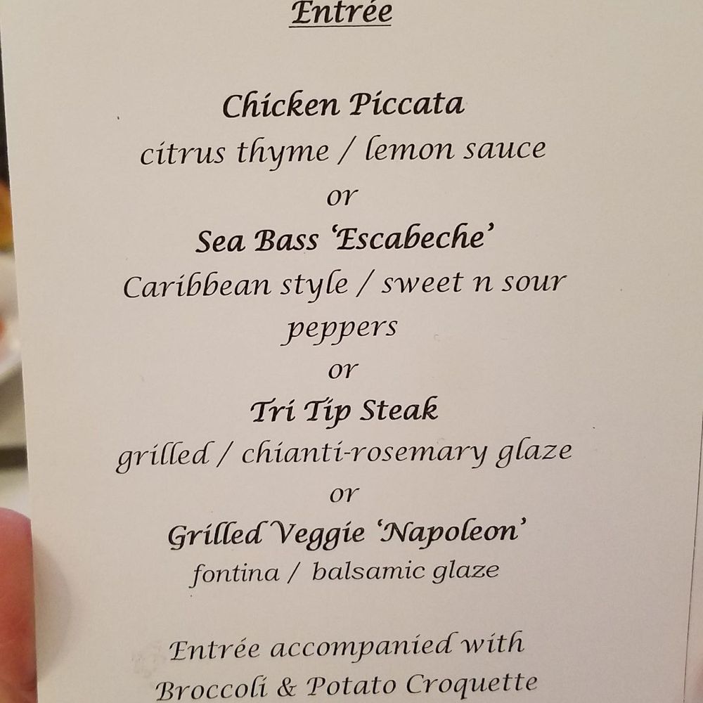 Douglaston Manor - Our menu for the night. - Venues & Event Spaces Near Me - Douglaston, New York Douglaston Manor - Our menu for the night. - Venues & Event Spaces Near Me - Douglaston, New York
