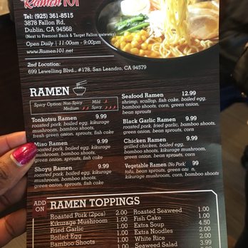 Ramen 101 - Ramen - Ramen Near Me - Dublin, California