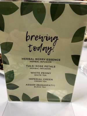 Menu photo 2 Davidson's Organic Teas Sparks, NV Menu photo 2 Davidson's Organic Teas Sparks, NV