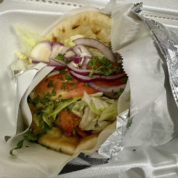 Harir Gyro & Burger - 01.09.25 chicken gyro - Fast Food Near Me - Orangevale, California