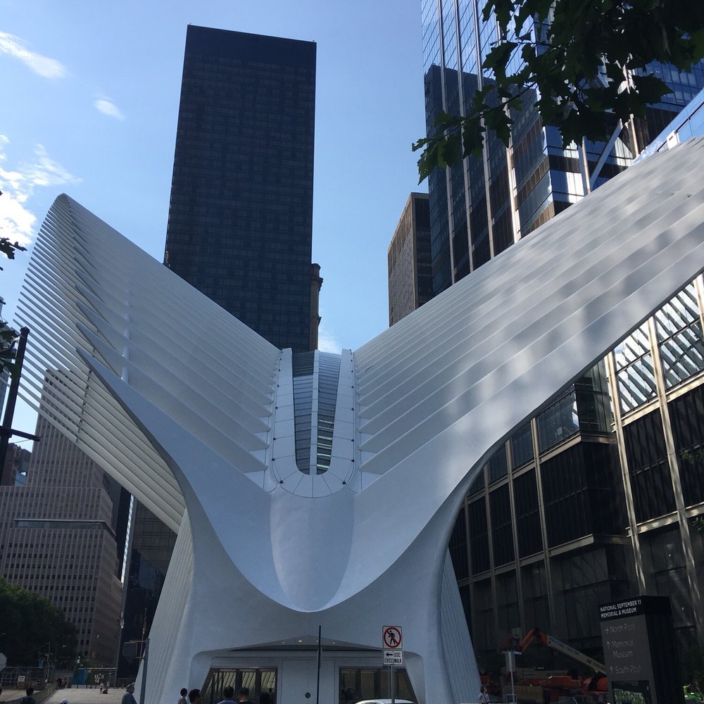 Oculus - Beautiful architecture. Shops inside as well as restaurant. - Landmarks & Historical Buildings Near Me - New York, New York