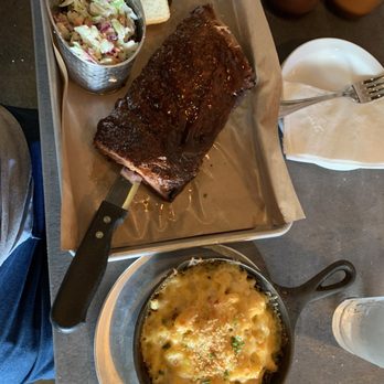 Smoqued California BBQ - 1/2 slab St. Louis ribs with coleslaw and macaroni and cheese! - Barbeque Near Me - Orange, California Smoqued California BBQ - 1/2 slab St. Louis ribs with coleslaw and macaroni and cheese! - Barbeque Near Me - Orange, California