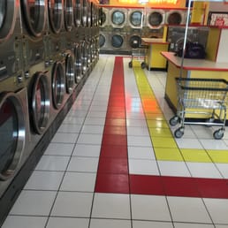 Early AM laundry. The place is spotless