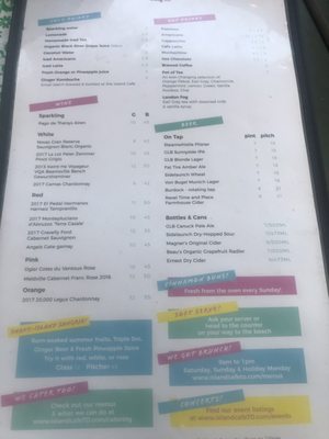 Menu photo 4 Island Cafe Toronto, ON